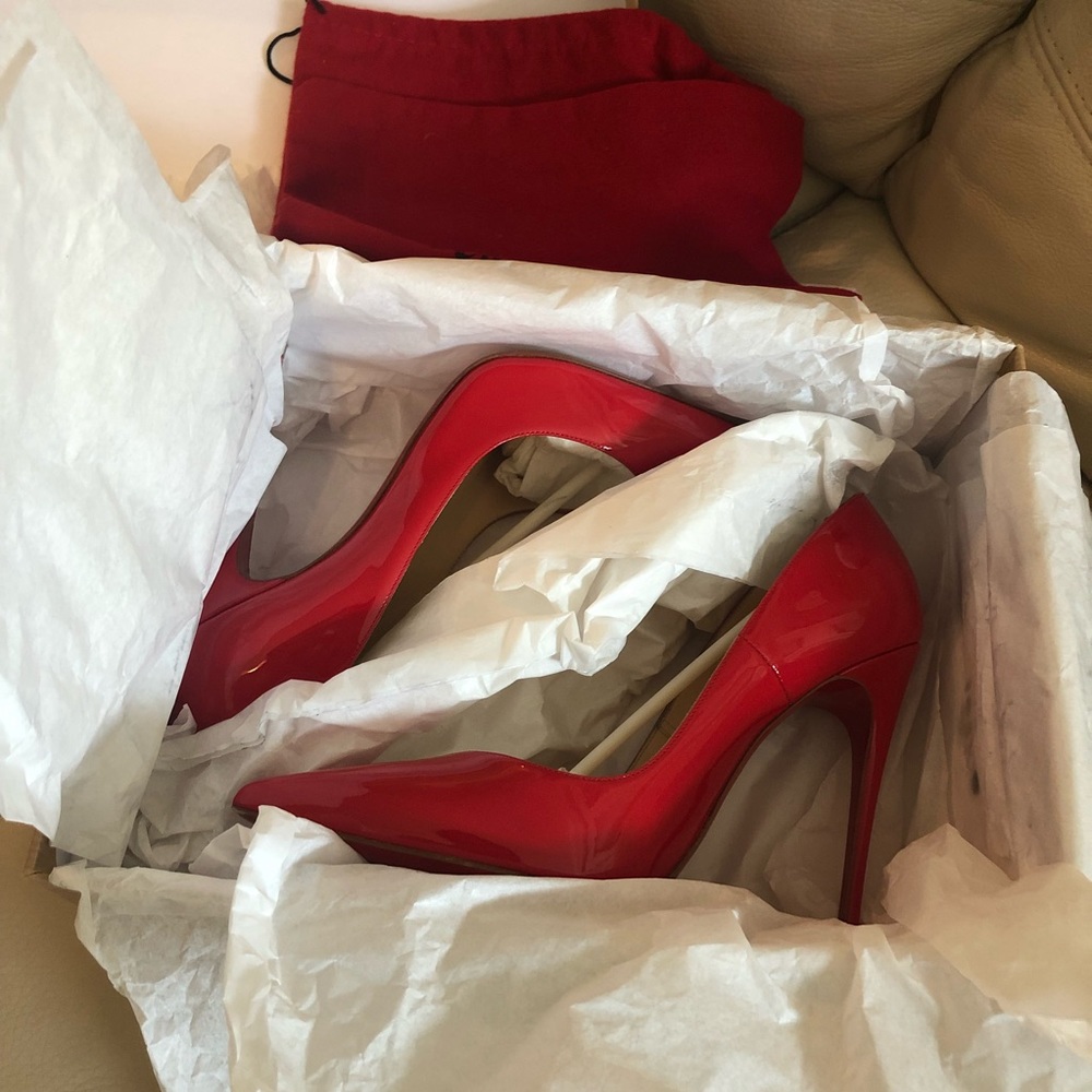 SOLD Christian Louboutin Rubis Patent So Kate 120 - Picture 8 of 8